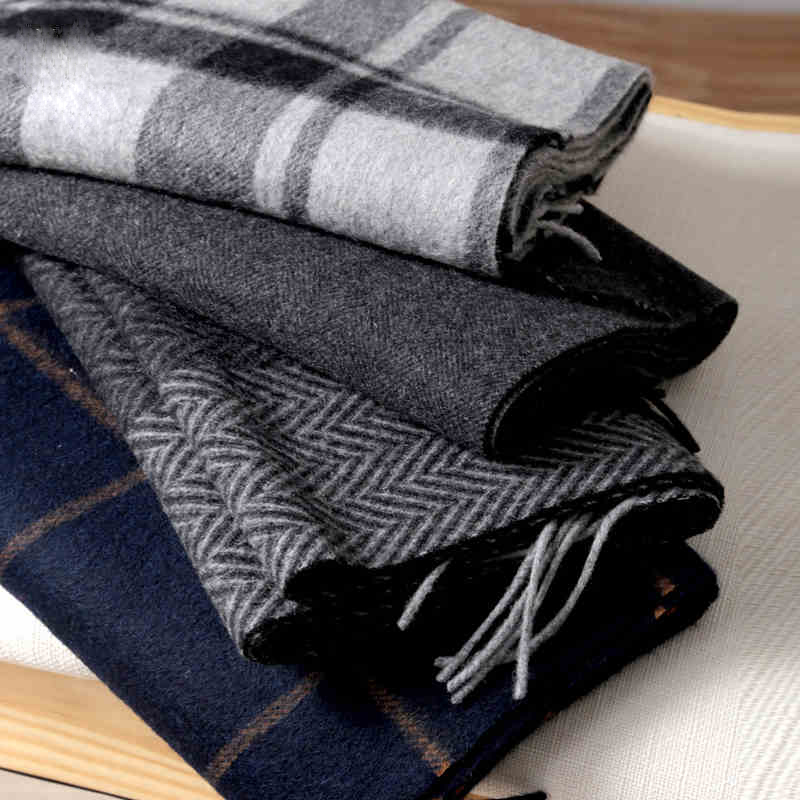 Pashmina Scarf Men Winter Stri – обзор и цена Wool Scarf Men