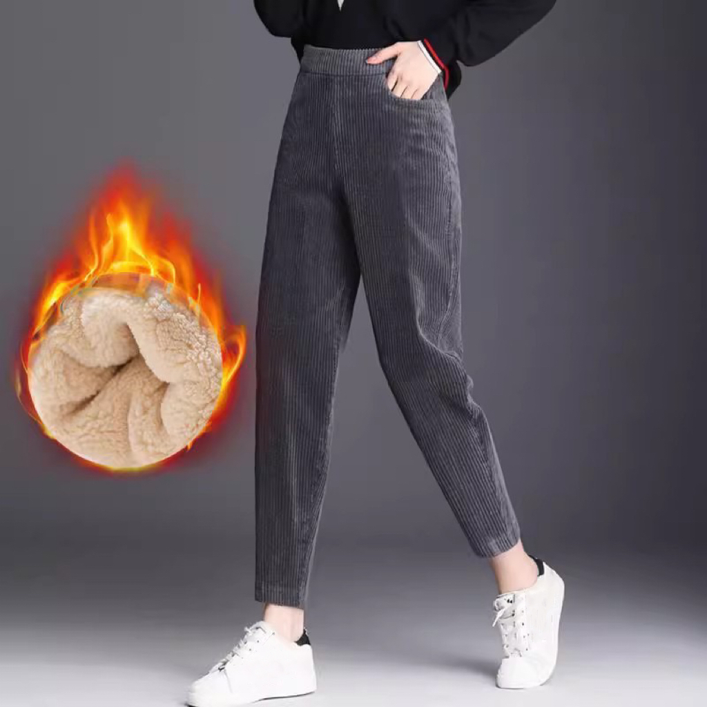 1pcs Women Autumn Winter Plush – обзор и цена Corduroy Pant Warm