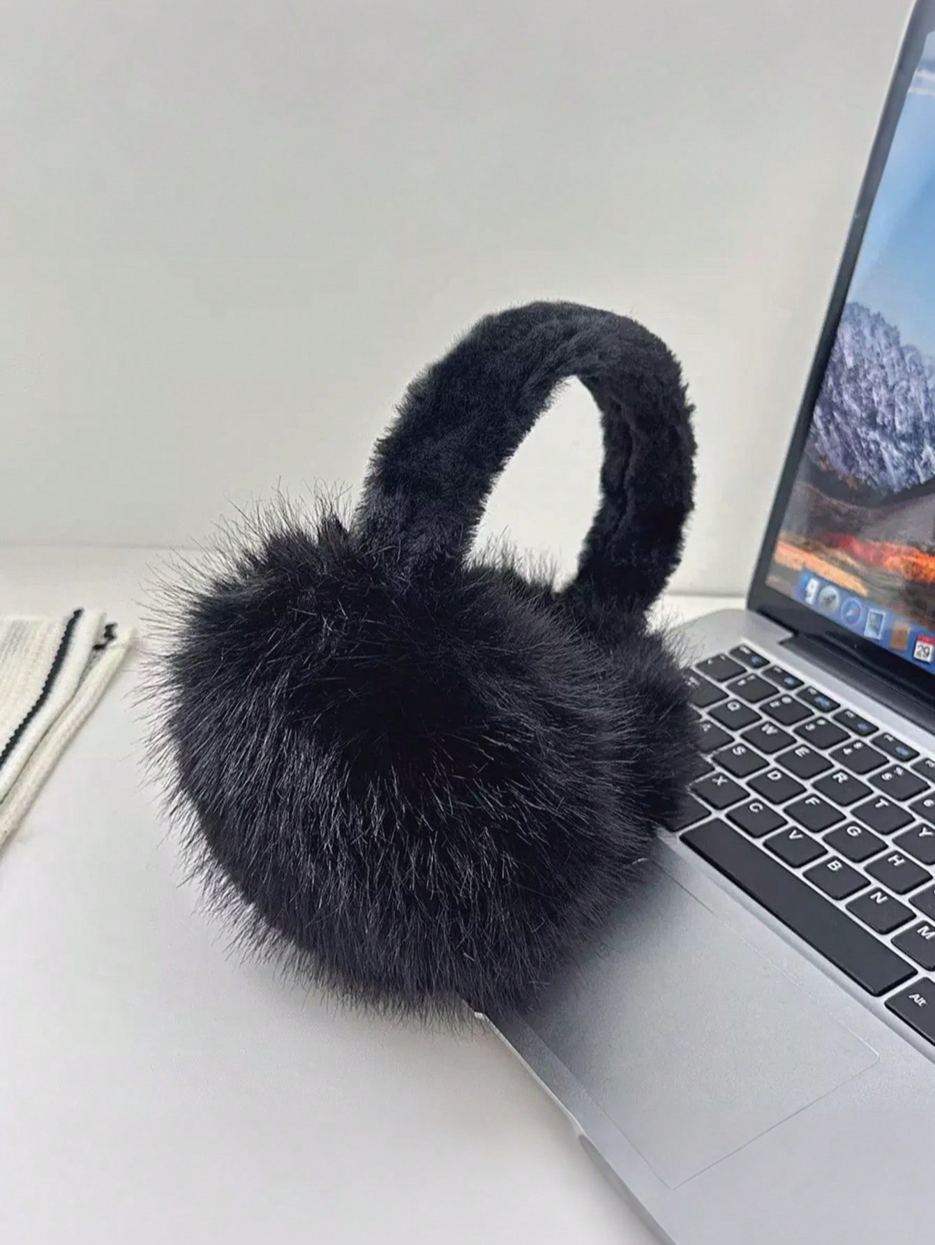 Fluffy Women's Ear Warmers, Fo – обзор и цена Earmuffs Foldable