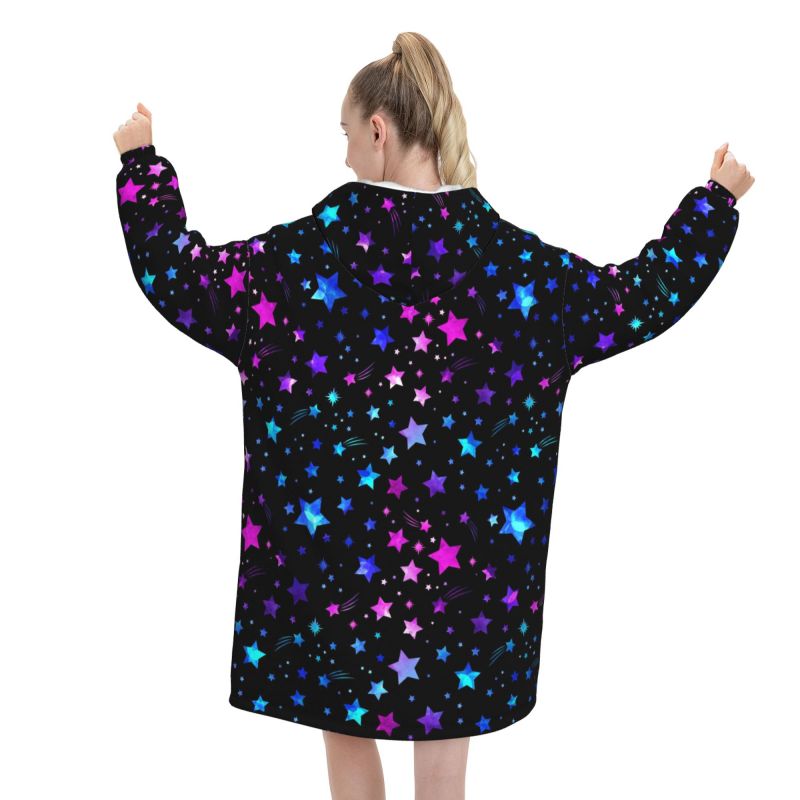 Space Galaxy Constellation Zod – обзор и цена Sherpa Hoodie Fleece
