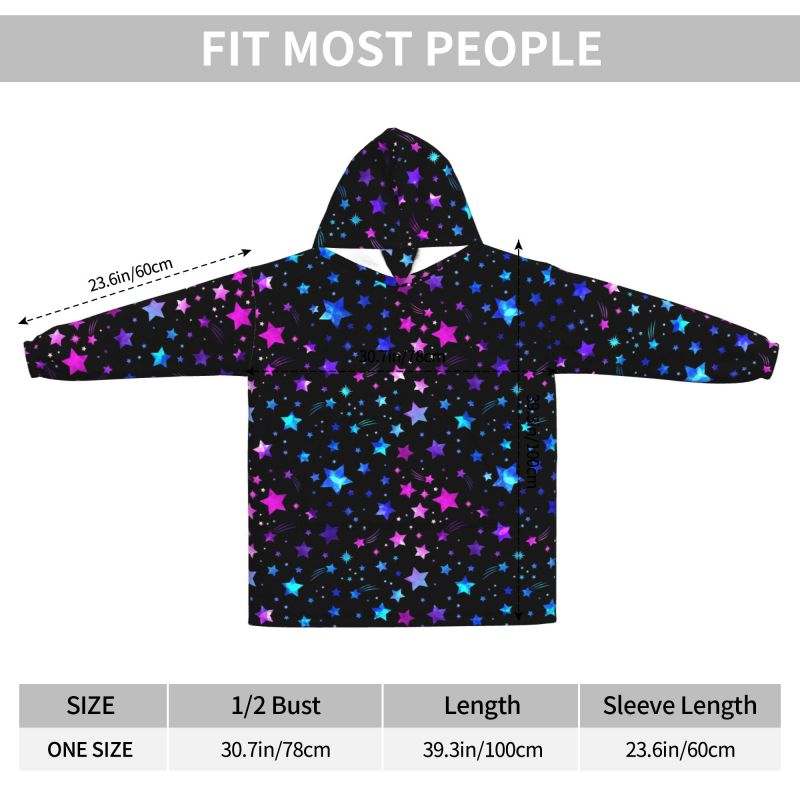 Space Galaxy Constellation Zod – обзор и цена Sherpa Hoodie Fleece