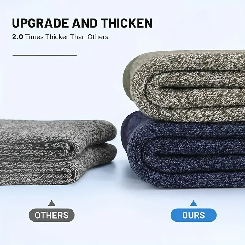 5 Pairs Merino Wool Socks for  – обзор и цена Thermal Sock Wool