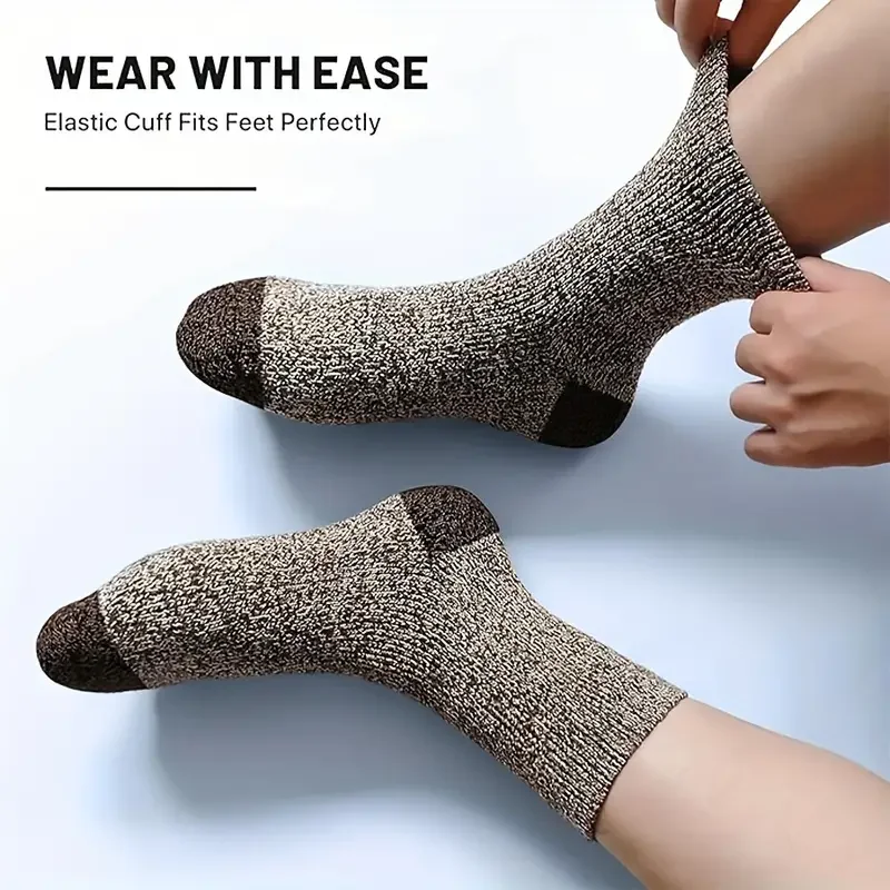 5 Pairs Merino Wool Socks for  – обзор и цена Thermal Sock Wool