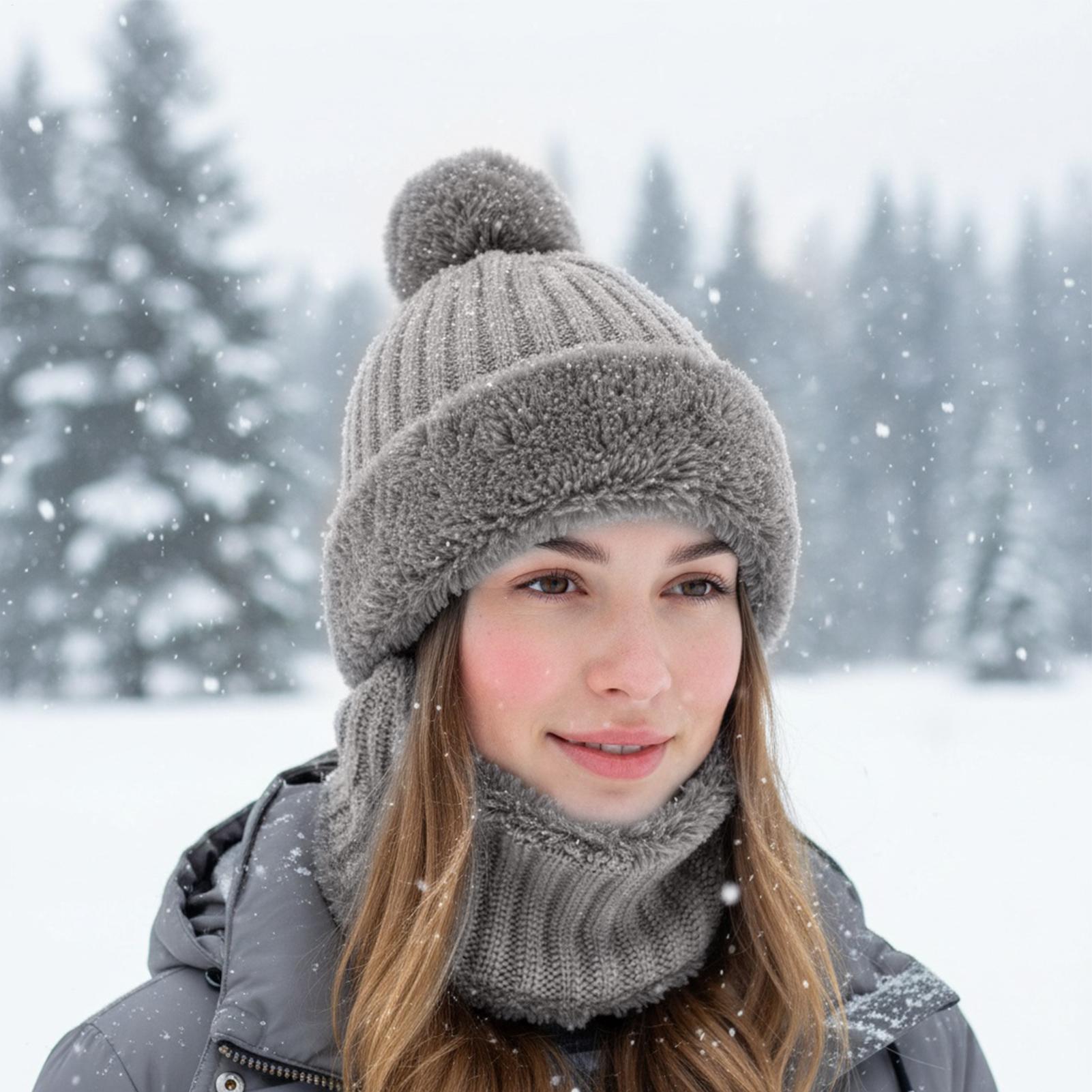 Winter Hats For Women Cold Wea – обзор и цена Neck Gaiter Fleece