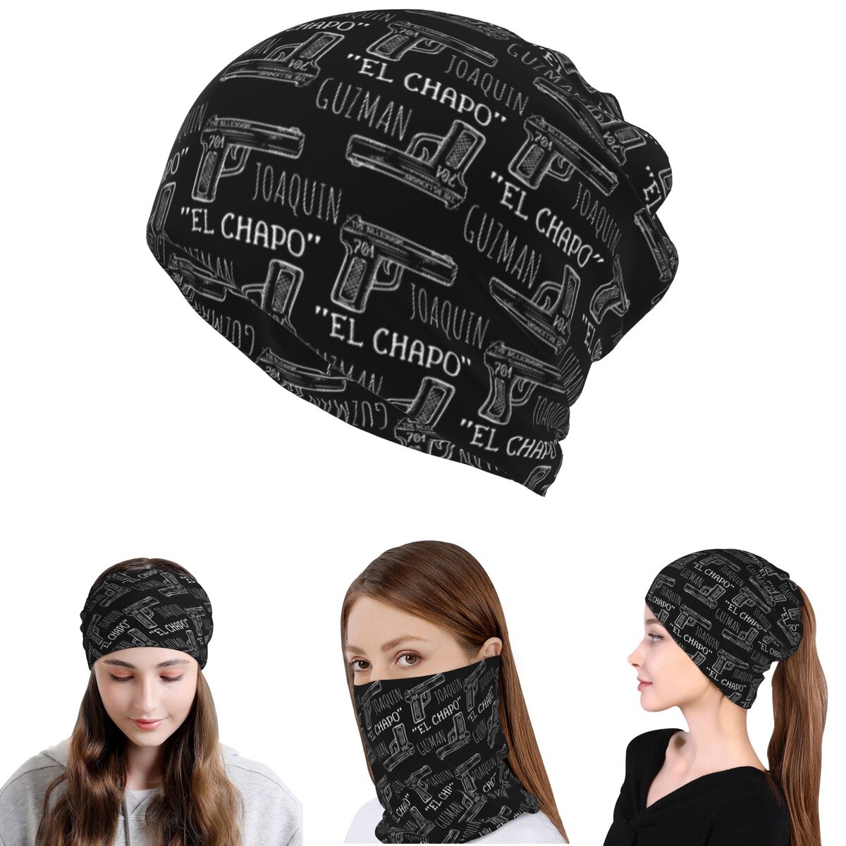 Joaquin El Chapo Guzman Narcos – обзор и цена Knit Beanie Hat Warm
